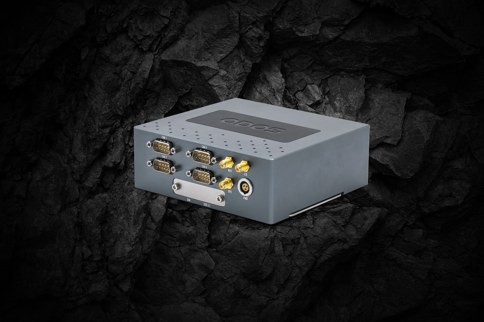 ODOS Megalog CAN answer I/O data logger for Data Acquisition.